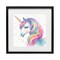 Stupell Industries Enchanted Rainbow Mane Unicorn Framed Print Under Glass, design by Creative Studio